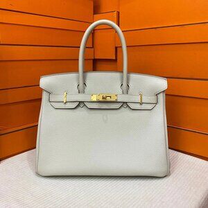 Hermès Birkin 25 Craie Swift Gold Hardware